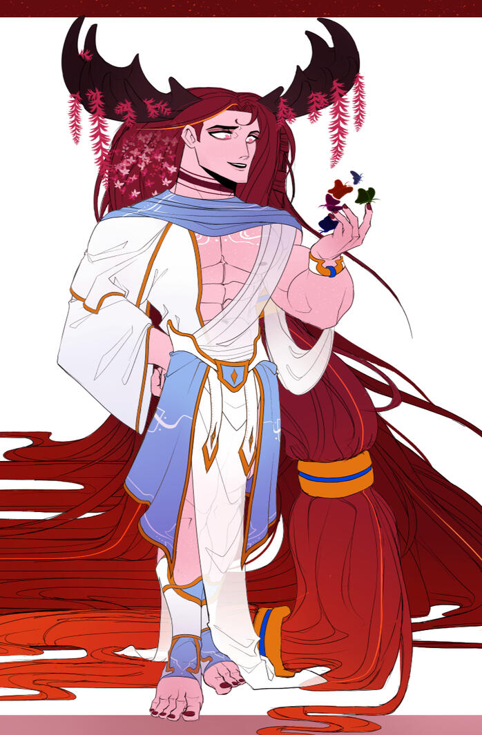 Sketch/ flat colors $70